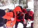 TC Search & Rescue (left to right) John McGettigan, Tony Savage, Jamie Gratwicke