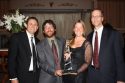 (Left to right) Jeff Eller, Sonora Regional Medical Center President, Robb and Regina Hirsch, and Dr. Steve Shield of the Groveland Family Medical Center