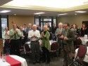Dick Pland And Kristin Olsen Receive A Standing Ovation