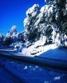 Snow at Crystal Falls