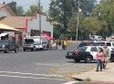 Downtown Tuolumne Rim Fire staging