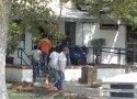 Busy with clean up at Probation Department