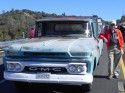Ron Stearn poses with his truck at Bypass Stage II opening