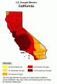 U.S. Drought Monitor - California