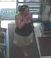 Suspect caught on surveillance video