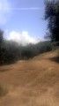 Oak Fire pictures taken off of Jaquima Dr in Angels Camp