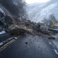 Highway 140 Rockfall
