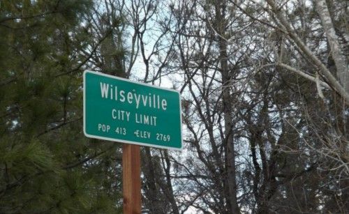 Wilseyville Sign Photo by Michael Lance Miller