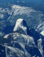 Yosemite Half Dome From the Air