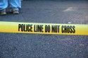 Crime - police line yellow tape