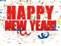Happy New Year sign
