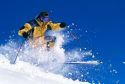 Snow skiing