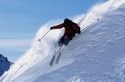 Downhill snow skiing