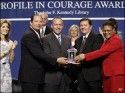 Mike Villines, Darrell Steinberg, Dave Cogdill and Karen Bass