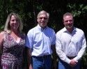 Lisa Westbrook, Tom Scesa and Pete Kampa