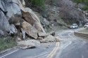 Highway 140 Rockslide