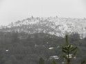Snow Is Visible From Downtown Sonora