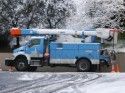 A PG&E truck in Sonora
