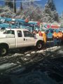 PG&E Crews In Downtown Sonora