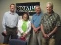 Supervisor Evan Royce, Christine Ravely, Brad Menary and Jon Kinsfather