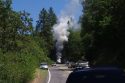 Vehicle Fire on Parrotts Ferry Road