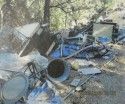 Trash dumped on Bill Hill Road