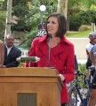 Kristin Olsen at the Amgen Tour Announcement In Sonora