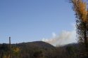 Fire Along North Bald Mountain Road