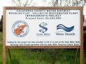 Vallecito / Douglas Flat Wastewater Treatment Plant Sign