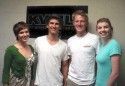 Rebekah O'Kelley, Ian Britton, Luke Haughton and Justine Abbott