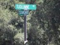 Tuolumne And Standard Road Sign