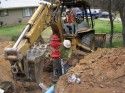 Breaking Ground on the Sawmill Flat Road Water Main Extension Project