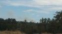Smoke visible from Mountain Lily Road Fire