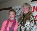 Student of the Year Katherine Hohne with Wendy Gast