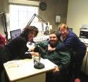 Star 92.7 Radio Personalities Maryann Curmi and Justin Flores, and Interfaith Director Cathie Peacock