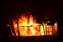 Columbia House in Flames Sunday Night