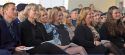 U.S. Air Force Maj. Lucas Gruenther's family smiles during a video