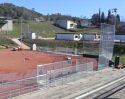Field prepared for bases