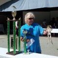 Calaveras County Fair, Reigning world champion, Laura Kitchell's frog could break jump record