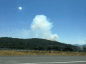 Smoke Visible From East Sonora