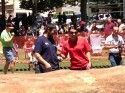 Contestants at Lumber Jubilee