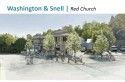Walking Space Near Red Church