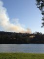 Copperopolis Fire Visible From Lake Tulloch