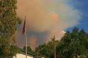 Rim Fire Visible From Tuolumne City