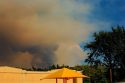 Rim Fire Visible From Tuolumne City2