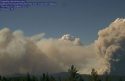 Rim Fire Sierra Fire Webcam at Crane Flat Helibase near Yosemite