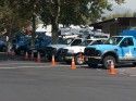 Rim Fire Staging in Downtown Tuolumne