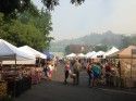 Rim Fire SMoke over Farmers Market