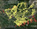 Rim Fire Map Aug 25
