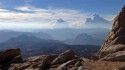 Rim Fire Smoke Clouds over Half Dome